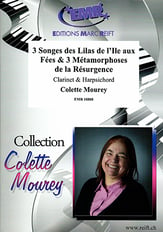 Three Songes des Lilas de l'Ile aux Fees / Three Metamorphoses de la Resurgence Clarinet & Harpsicho cover